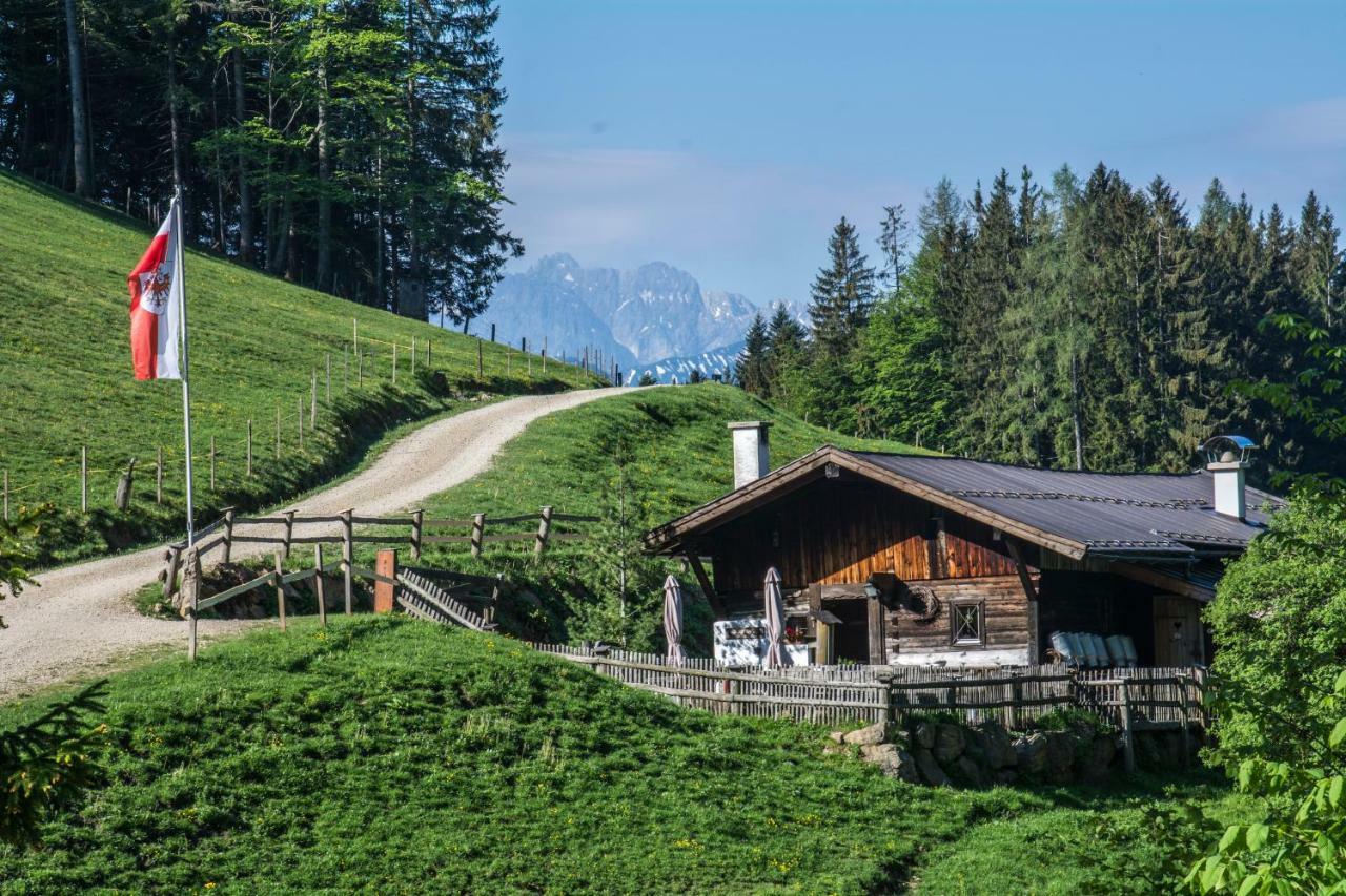 Penzion Frankenhof Kössen Exteriér fotografie